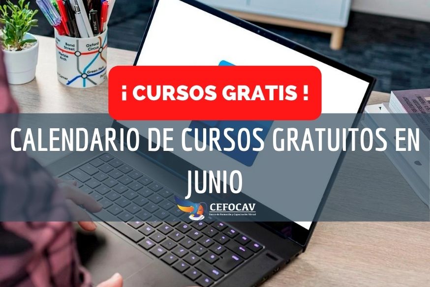 Calendario de cursos Junio