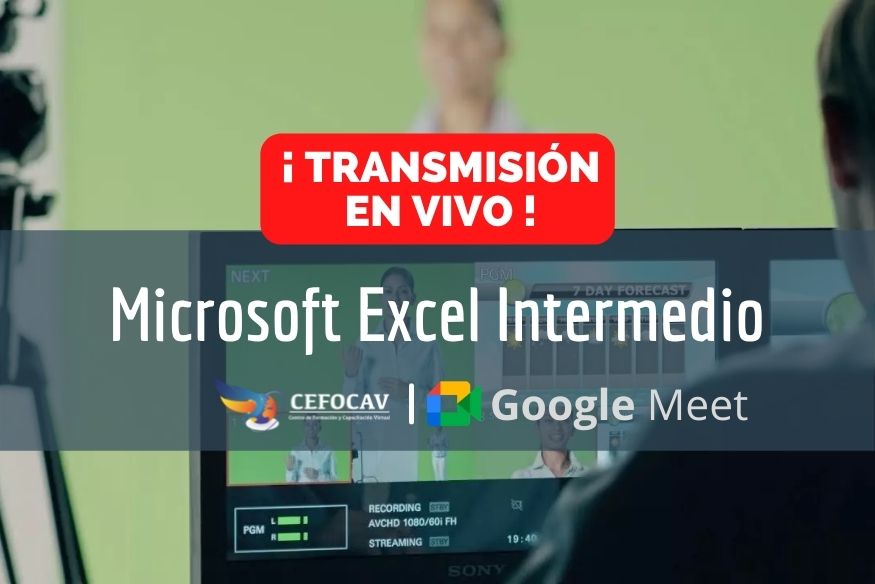 Transmisión en Vivo: Microsoft Excel Intermedio