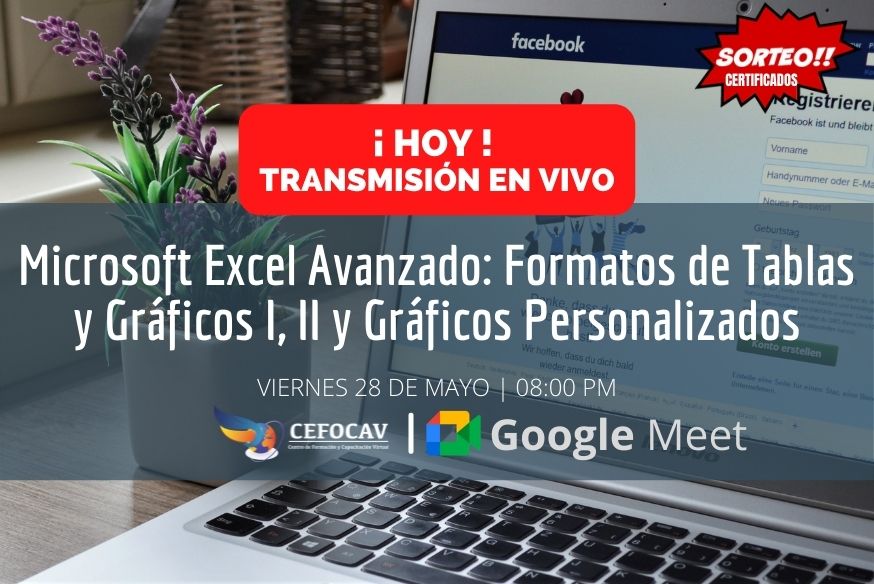Hoy Transmisión en Vivo: Microsoft Excel Avanzado II: Visualización de Datos y Gráficos en Excel