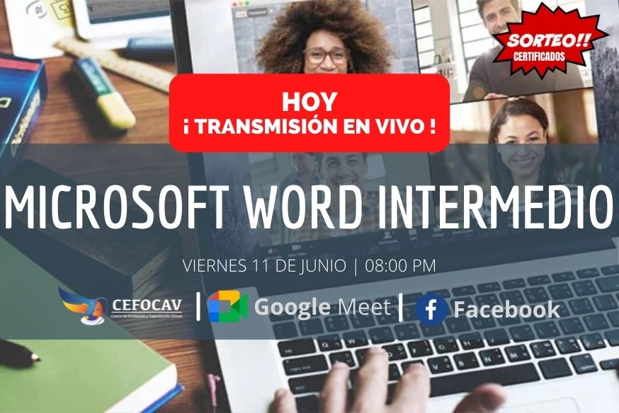 HOY Transmisión en Vivo: Microsoft Word Intermedio