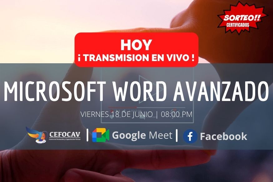HOY Transmisión en Vivo: Microsoft Word Avanzado I