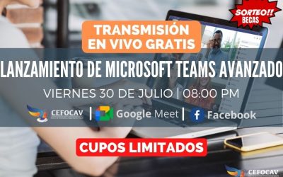 Transmisión en Vivo: Lanzamiento del Curso Microsoft Teams Avanzado