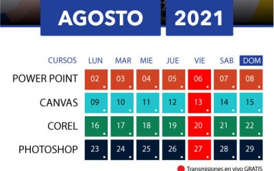 Lanzamiento de Cursos Agosto