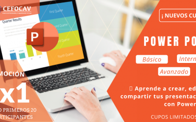 LANZAMIENTO DE NUEVOS CURSOS: MICROSOFT POWER POINT BÁSICO, INTERMEDIO Y AVANZADO