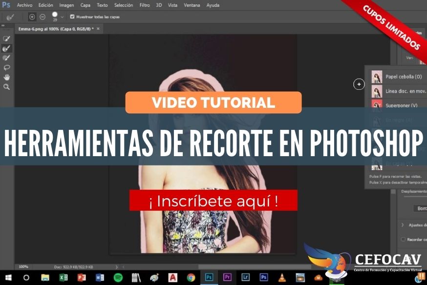 Video Tutorial: Herramientas de Recortes en Photoshop