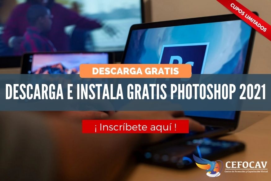 Descarga e Instala Gratis Photoshop 2021
