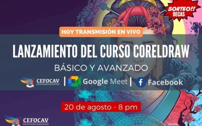 Hoy Transmisión en Vivo: Lanzamiento del Curso CorelDraw Básico y Avanzado