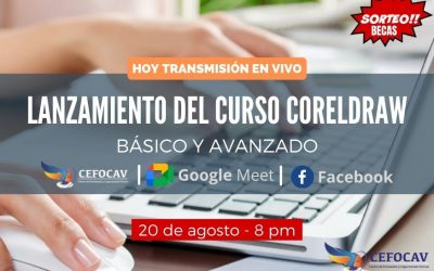 Transmisión en Vivo: Lanzamiento del Curso CorelDraw Básico y Avanzado