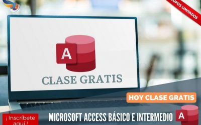 HOY CLASE GRATIS: Microsoft Access Básico e Intermedio