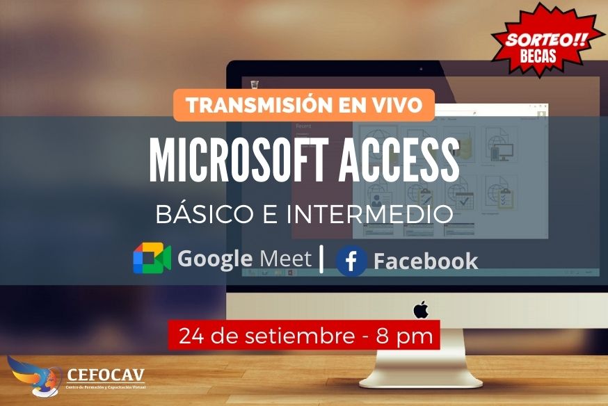 TRANSMISIÓN EN VIVO: Curso Access Básico e Intermedio